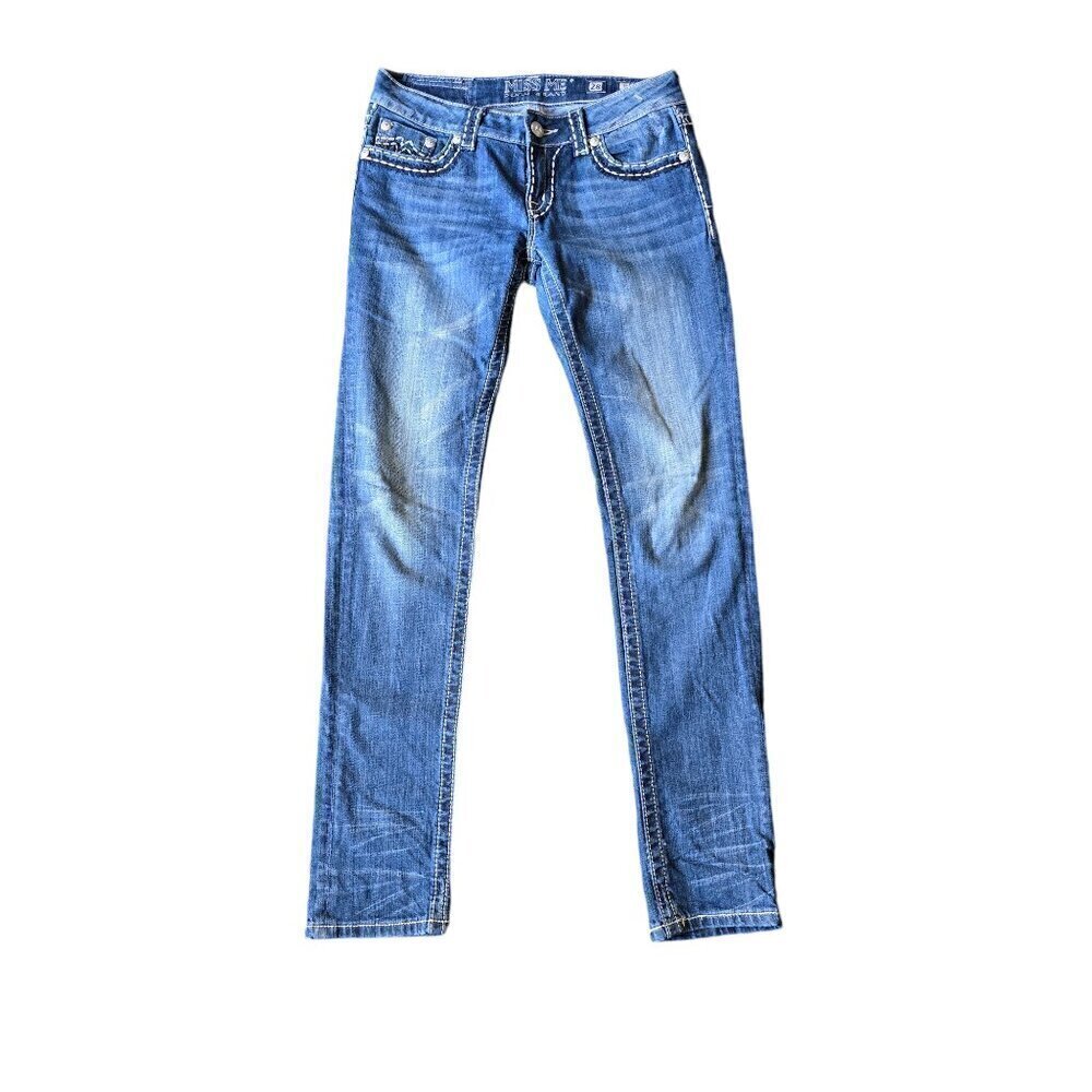Miss Me Sunny Skinny Deep Stitch Women’s Jeans size 28